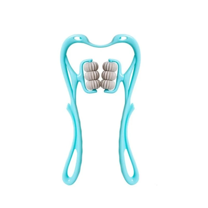 Neck Massager Pressure Point Therapy Neck Massageador Massagem Relieve Hand Roller for Neck Handheld Shoulder Aids