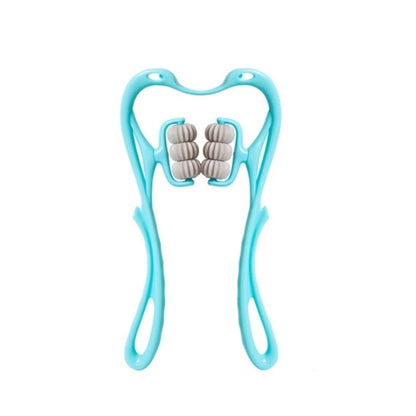 Neck Massager Pressure Point Therapy Neck Massageador Massagem Relieve Hand Roller for Neck Handheld Shoulder Aids