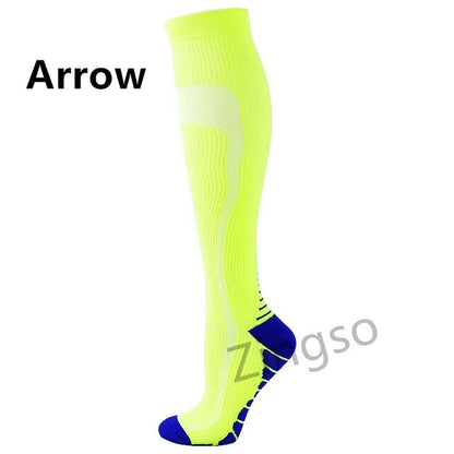 Running Compression Socks Stockings 20-30 Mmhg Men Women Sports Socks for Nursing Rugby Marathon Cycling Football Varicose Veins