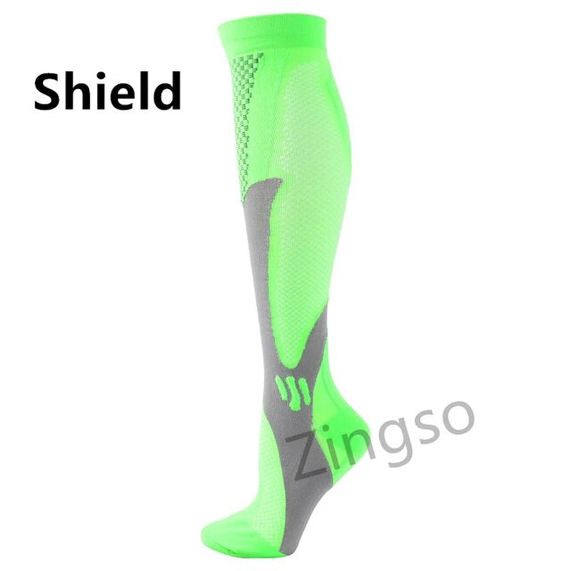 Running Compression Socks Stockings 20-30 Mmhg Men Women Sports Socks for Nursing Rugby Marathon Cycling Football Varicose Veins
