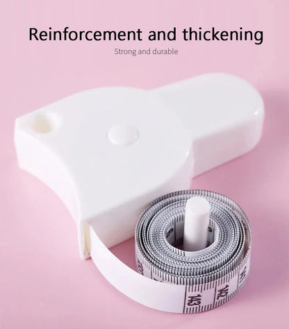 Automatic Telescopic Measuring Tape 150Cm/60 Inches Double-Sided Soft Measure Ruler for Body Waist Chest Leg Sewing Tailor Tapes