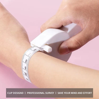 Automatic Telescopic Measuring Tape 150Cm/60 Inches Double-Sided Soft Measure Ruler for Body Waist Chest Leg Sewing Tailor Tapes