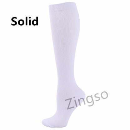 Running Compression Socks Stockings 20-30 Mmhg Men Women Sports Socks for Nursing Rugby Marathon Cycling Football Varicose Veins