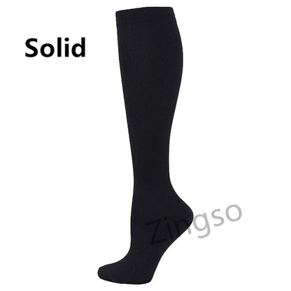 Running Compression Socks Stockings 20-30 Mmhg Men Women Sports Socks for Nursing Rugby Marathon Cycling Football Varicose Veins